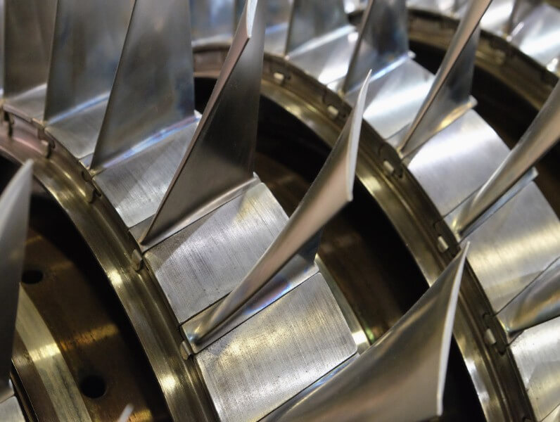 Elementy przepływowe turbin